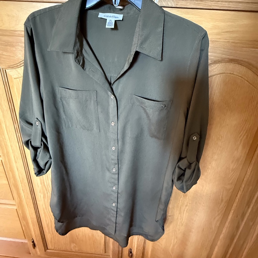 Calvin Klein Khaki Shirt